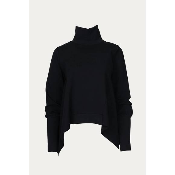 NEW MADONNA & CO. dolman sleeve knit top in black - Picture 2 of 4